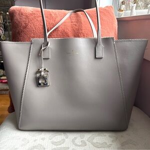 Kate Spade Turner Road Large Loryn Tote Bag, Soft Taupe